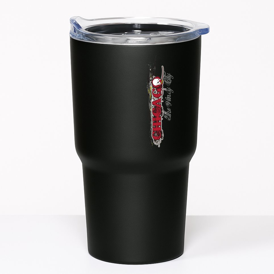 Chicago No Funny Business Clown Tumbler