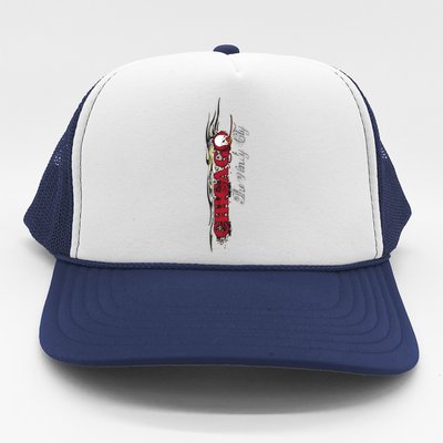 Chicago No Funny Business Clown Trucker Hat