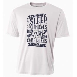 Clinicals Nurse Funny RN Nursing School Women Gifts Cooling Performance Crew T-Shirt