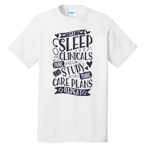 Clinicals Nurse Funny RN Nursing School Women Gifts Tall T-Shirt