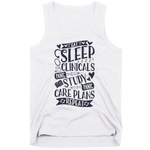 Clinicals Nurse Funny RN Nursing School Women Gifts Tank Top