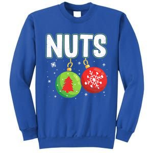 Chest Nuts Funny Matching Chestnuts Christmas Couples Nuts Meaningful Gift Sweatshirt