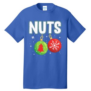 Chest Nuts Funny Matching Chestnuts Christmas Couples Nuts Meaningful Gift Tall T-Shirt