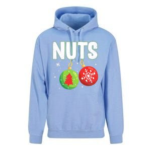 Chest Nuts Funny Matching Chestnuts Christmas Couples Nuts Meaningful Gift Unisex Surf Hoodie