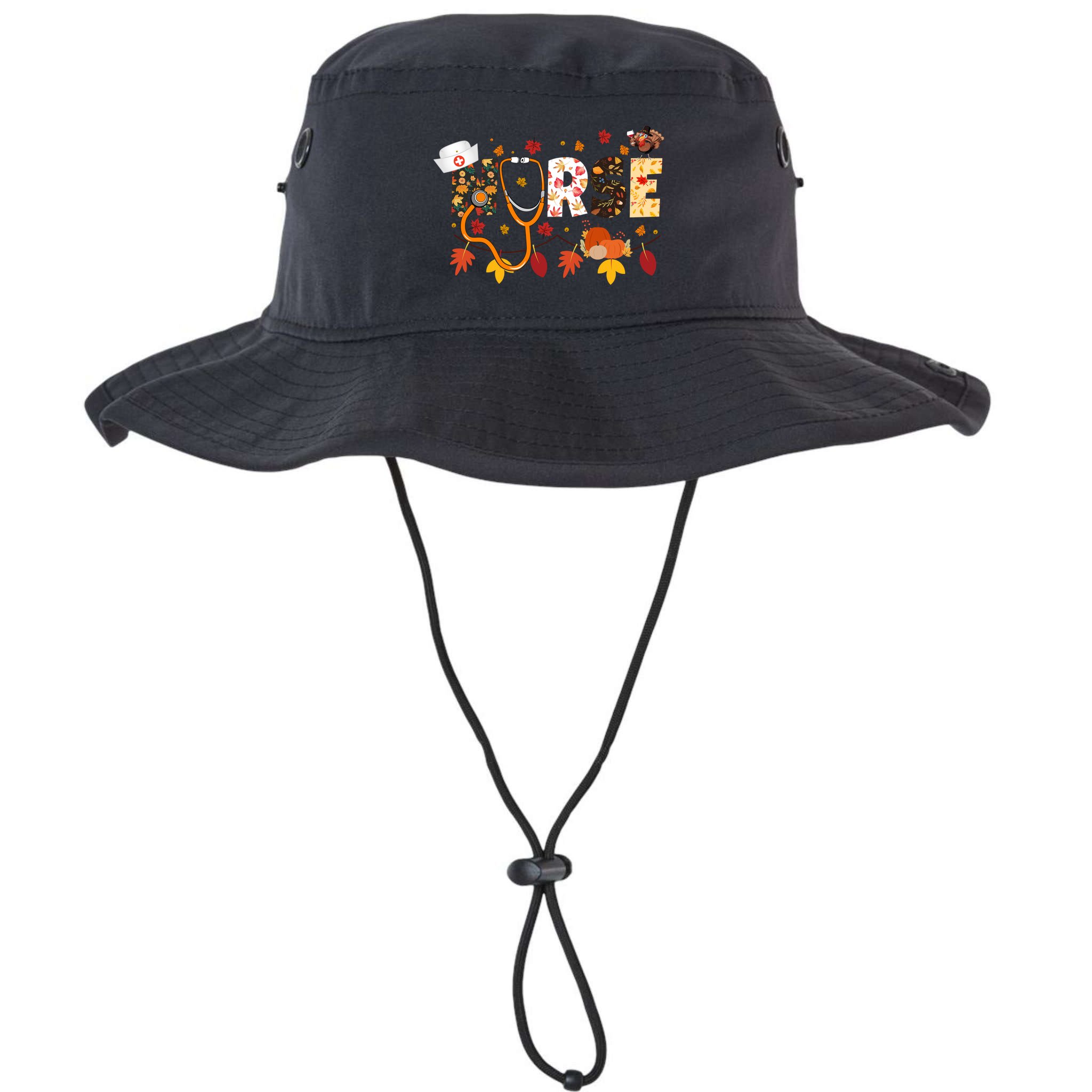 Cute Nurse Fall Thanksgiving Autumn Bucket Hat