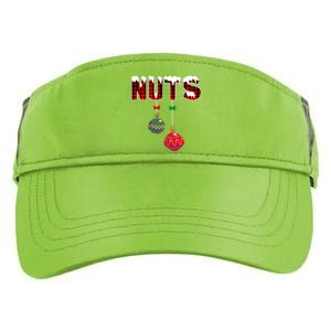 Chest Nuts Funny Matching Chestnuts Christmas Couples Nuts Cool Gift Adult Drive Performance Visor