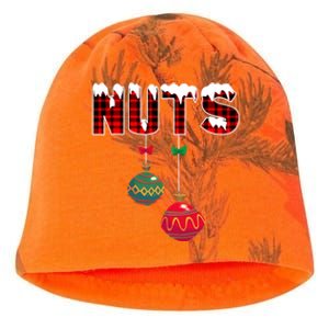 Chest Nuts Funny Matching Chestnuts Christmas Couples Nuts Cool Gift Kati - Camo Knit Beanie