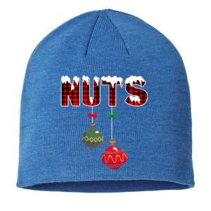 Chest Nuts Funny Matching Chestnuts Christmas Couples Nuts Cool Gift Sustainable Beanie