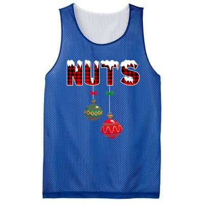 Chest Nuts Funny Matching Chestnuts Christmas Couples Nuts Cool Gift Mesh Reversible Basketball Jersey Tank