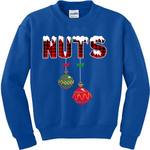 Chest Nuts Funny Matching Chestnuts Christmas Couples Nuts Cool Gift Kids Sweatshirt