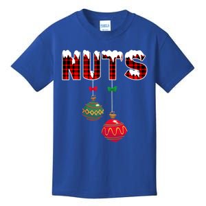 Chest Nuts Funny Matching Chestnuts Christmas Couples Nuts Cool Gift Kids T-Shirt