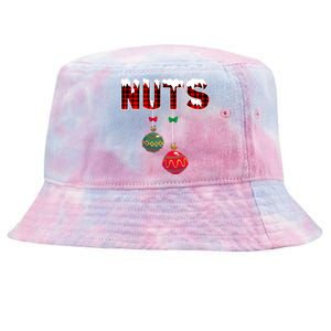 Chest Nuts Funny Matching Chestnuts Christmas Couples Nuts Cool Gift Tie-Dyed Bucket Hat