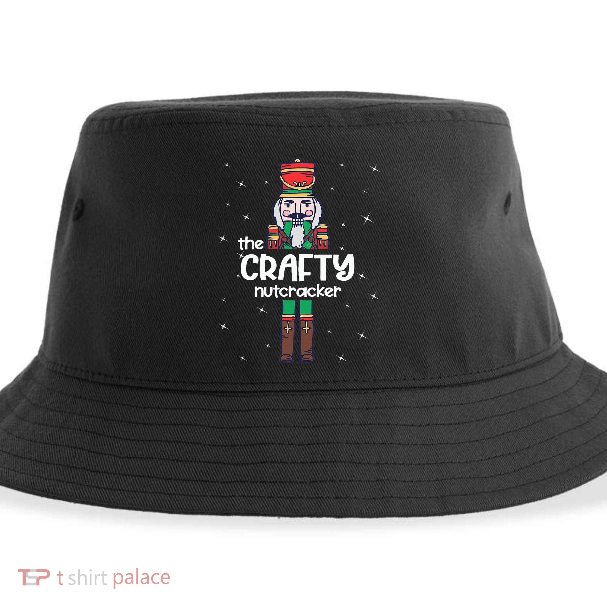 Crafty Nutcracker Family Matching Sustainable Bucket Hat