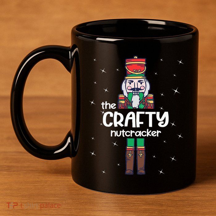 Crafty Nutcracker Family Matching 11oz C Handle Ceramic Mug