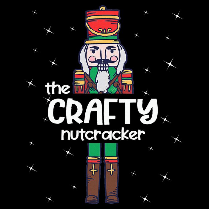 Crafty Nutcracker Family Matching Flat Bill Trucker Hat