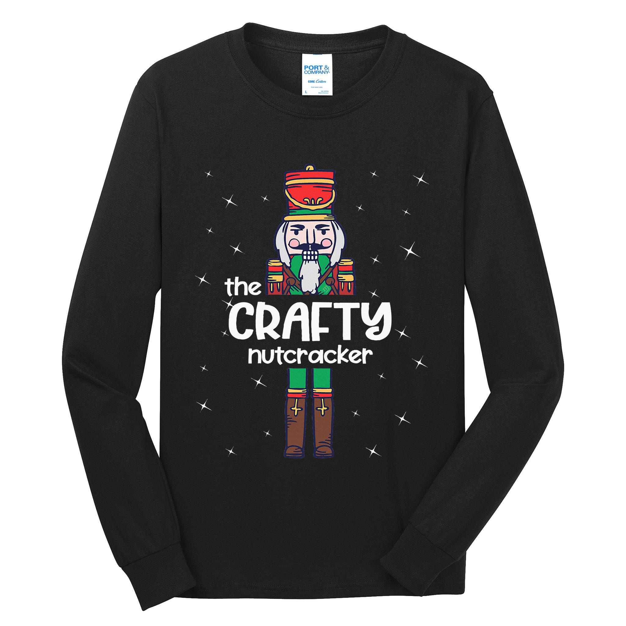 Crafty Nutcracker Family Matching Tall Long Sleeve T-Shirt
