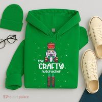 Crafty Nutcracker Family Matching Hoodie