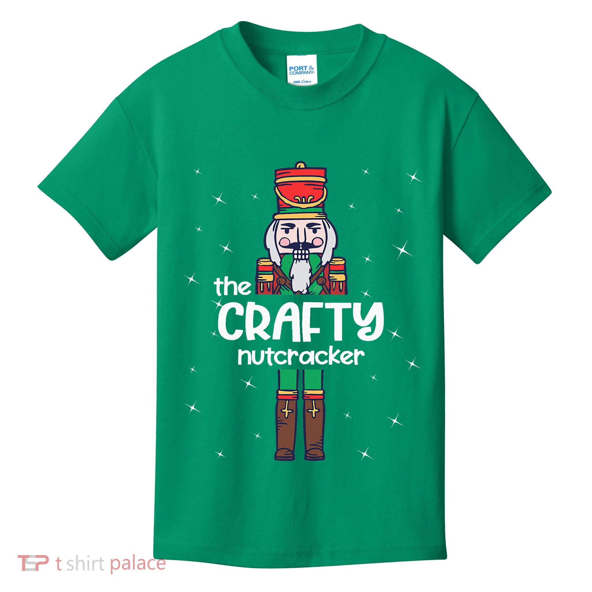 Crafty Nutcracker Family Matching Kids T-Shirt