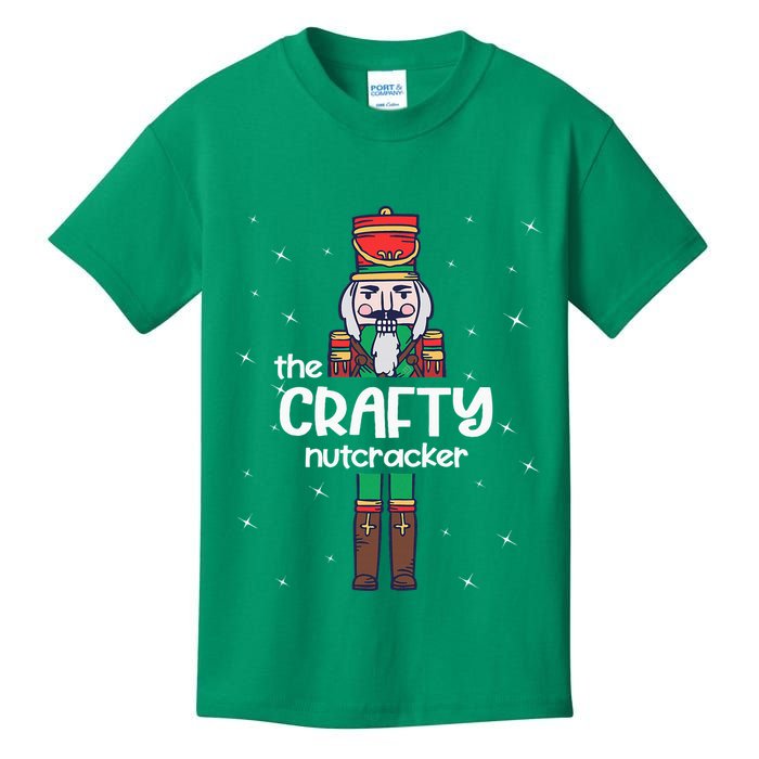 Crafty Nutcracker Family Matching Kids T-Shirt