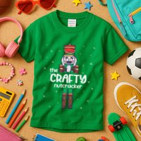 Crafty Nutcracker Family Matching Kids T-Shirt