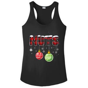 Chest Nuts Funny Matching Chestnuts Christmas Couples Nuts Funny Gift Ladies PosiCharge Competitor Racerback Tank