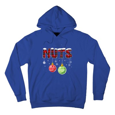 Chest Nuts Funny Matching Chestnuts Christmas Couples Nuts Funny Gift Hoodie