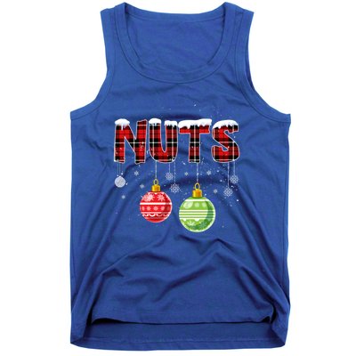 Chest Nuts Funny Matching Chestnuts Christmas Couples Nuts Funny Gift Tank Top