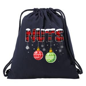 Chest Nuts Funny Matching Chestnuts Christmas Couples Nuts Funny Gift Drawstring Bag