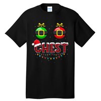 Chest Nuts Funny Matching Chestnuts Christmas Couples Chest  Tall T-Shirt