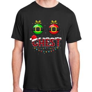 Chest Nuts Funny Matching Chestnuts Christmas Couples Chest  Adult ChromaSoft Performance T-Shirt