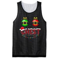 Chest Nuts Funny Matching Chestnuts Christmas Couples Chest  Mesh Reversible Basketball Jersey Tank