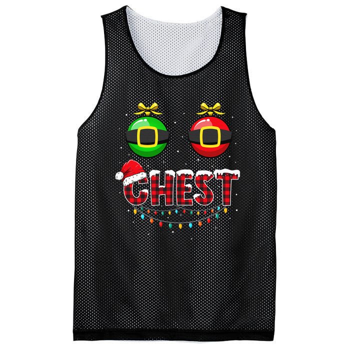 Chest Nuts Funny Matching Chestnuts Christmas Couples Chest  Mesh Reversible Basketball Jersey Tank