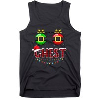 Chest Nuts Funny Matching Chestnuts Christmas Couples Chest  Tank Top