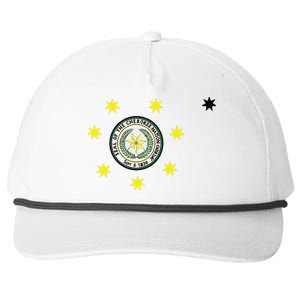 Cherokee Nation Flag Cherokee Snapback Five-Panel Rope Hat