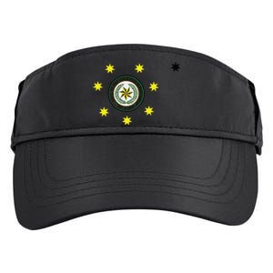 Cherokee Nation Flag Cherokee Adult Drive Performance Visor