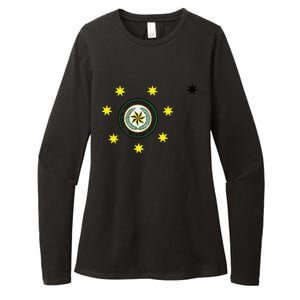 Cherokee Nation Flag Cherokee Womens CVC Long Sleeve Shirt