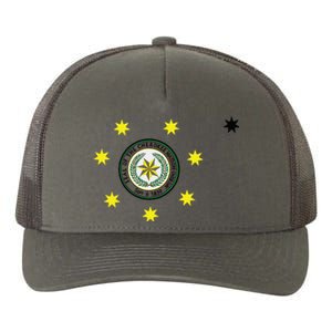 Cherokee Nation Flag Cherokee Yupoong Adult 5-Panel Trucker Hat