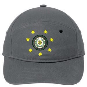 Cherokee Nation Flag Cherokee 7-Panel Snapback Hat