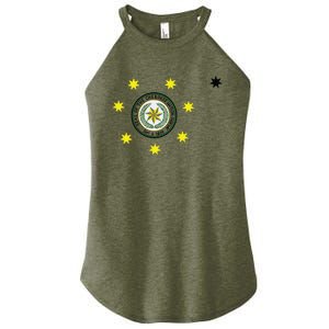 Cherokee Nation Flag Cherokee Women's Perfect Tri Rocker Tank