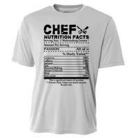 Chef Nutrition Facts Cool Chef Tee Gift For Chefs Cooling Performance Crew T-Shirt