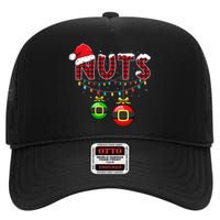 Chest Nuts Funny Matching Chestnuts Christmas Couples Nuts  High Crown Mesh Back Trucker Hat