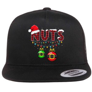 Chest Nuts Funny Matching Chestnuts Christmas Couples Nuts  Flat Bill Trucker Hat