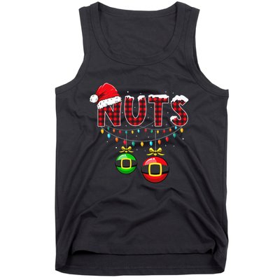 Chest Nuts Funny Matching Chestnuts Christmas Couples Nuts  Tank Top