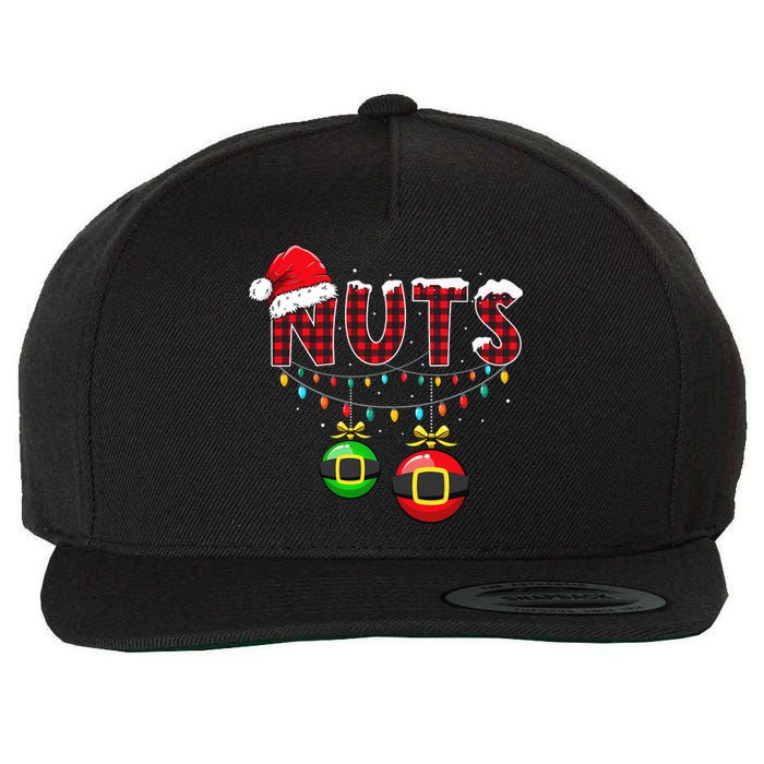 Chest Nuts Funny Matching Chestnuts Christmas Couples Nuts  Wool Snapback Cap