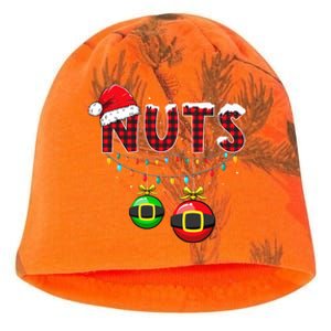 Chest Nuts Funny Matching Chestnuts Christmas Couples Nuts  Kati - Camo Knit Beanie