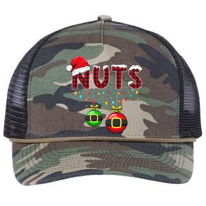 Chest Nuts Funny Matching Chestnuts Christmas Couples Nuts  Retro Rope Trucker Hat Cap