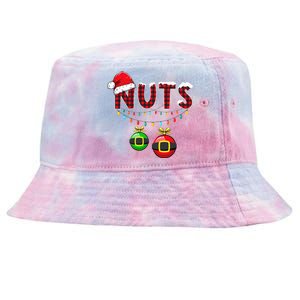 Chest Nuts Funny Matching Chestnuts Christmas Couples Nuts  Tie-Dyed Bucket Hat