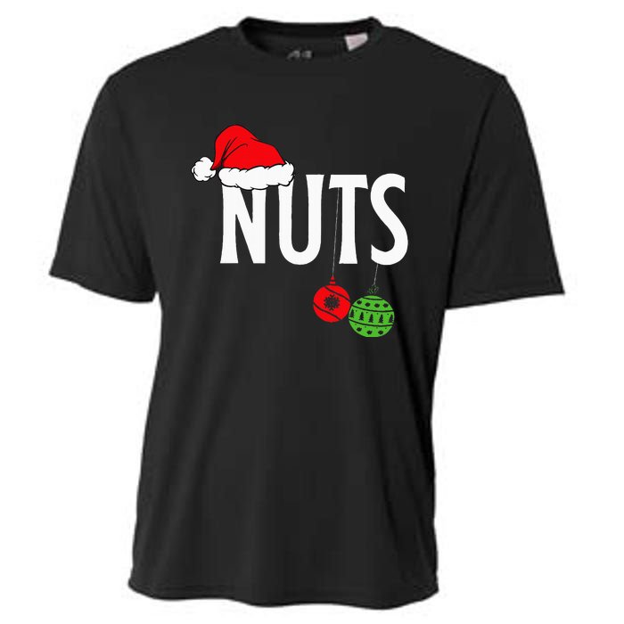 Chest Nuts Funny Christmas Chestnuts Couple Matching Outfit Cooling Performance Crew T-Shirt