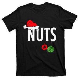 Chest Nuts Funny Christmas Chestnuts Couple Matching Outfit T-Shirt