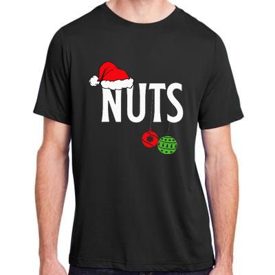 Chest Nuts Funny Christmas Chestnuts Couple Matching Outfit Adult ChromaSoft Performance T-Shirt